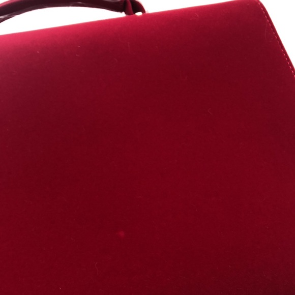 Estée Lauder red zipper cosmetic bag - Picture 6 of 12